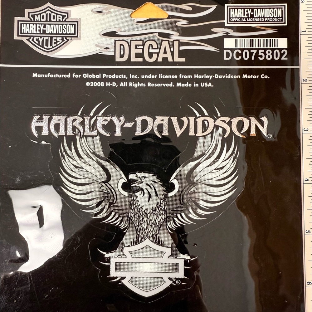 Harley Davidson Tribal Eagle Decal